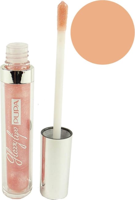 Pupa Glossy Lips Ultra Shine Lip Gloss 201 Pink Diamond Lippen Kleur Make-up 7ml