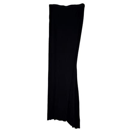 Rick Owens rechte maxi-rok in zwarte viscose