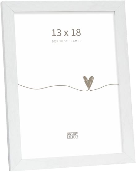 Deknudt S44CF1 13x18 Wissellijst Papierformaat: 13 x 18 cm Wit