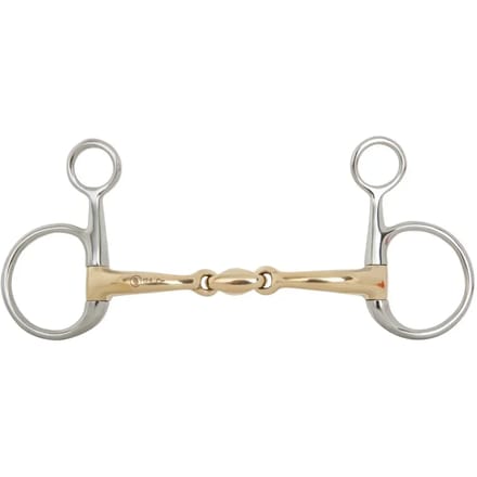 Baucher bit voor dubbelgebroken paarden BR Equitation