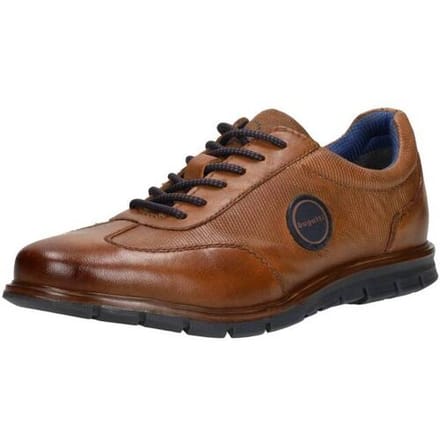 Bugatti Simone Comfort Veterschoenen Laag - Cognac - Maat 45