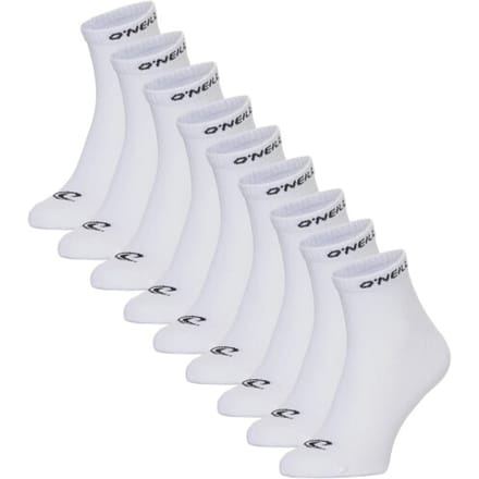 O'Neill Heren / dames enkelsokken quarter sokken 9-pack