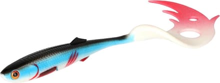 Snoek Kunstaas 8,5 cm – Softbait met Twisterstaart – 4 Stuks – Snoekbaars – Mikado
