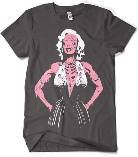 Marilyn Monroe Zombie-T-shirt SH-1-15638-H38-1