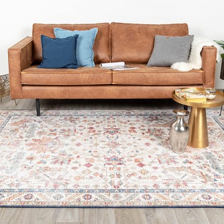FRAAI Vintage vloerkleed - Azara Persia Lichtblauw | Sfeervol - 140x200cm