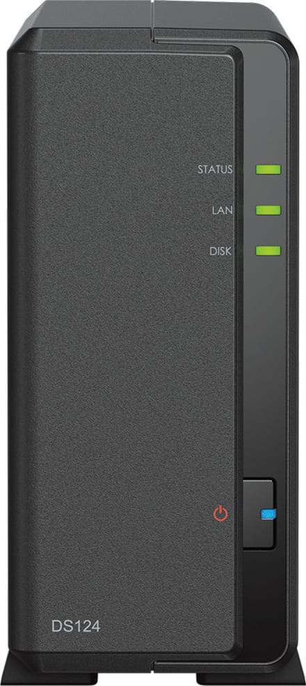 Synology DS124 - NAS - Western Digital RED 6TB (1x 6TB)