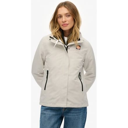 Superdry Shelljas Zonder Capuchon White Grootte: 44