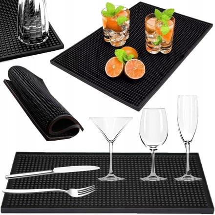 BARMAT VOOR HET DROGEN VAN VAAT DRIPPER BARTENDER'S DROGER XXL 45x30 cm