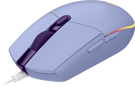 Logitech G G102 LIGHTSYNC muis - 8000 DPI - Instelbare RGB - 6 buttons lay-out - Lila