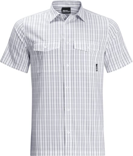 Jack Wolfskin THOMPSON SHIRT MEN Heren Outdoorshirt - white rush - Maat S
