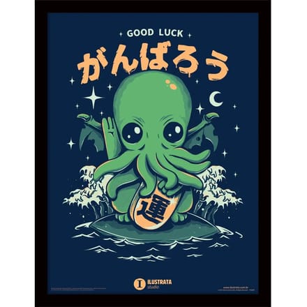 Wanddecoratie Pyramid Good Luck Cthulhu