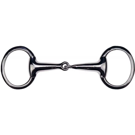 Platte olijf bit ringen voor paarden Feeling