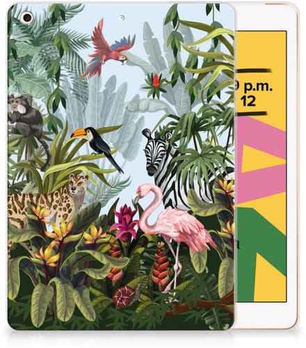 Back Case voor Apple iPad 10.2 | iPad 10.2 (2020) | 10.2 (2021) Jungle