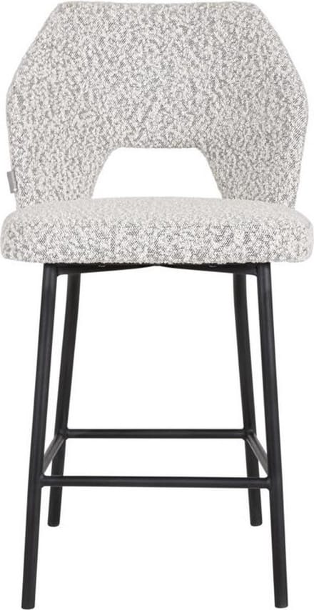 MUST Living counterkruk Bloom - Bouclé lichtgrijs