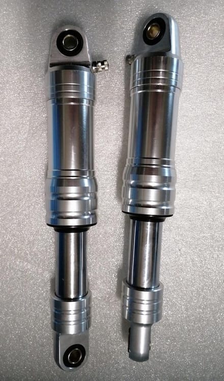 Honda camino schokbreker RFY 285mm - Zilver