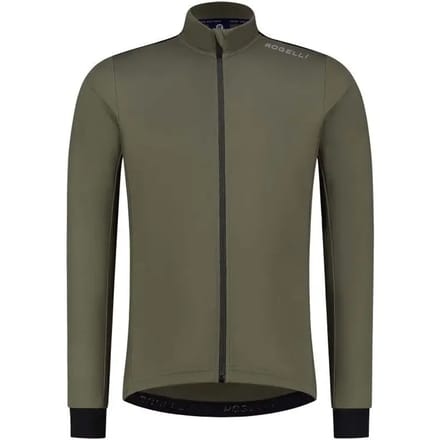 Rogelli Core Heren Fietsshirt - Lange mouw - 3 achterzakken - Groen