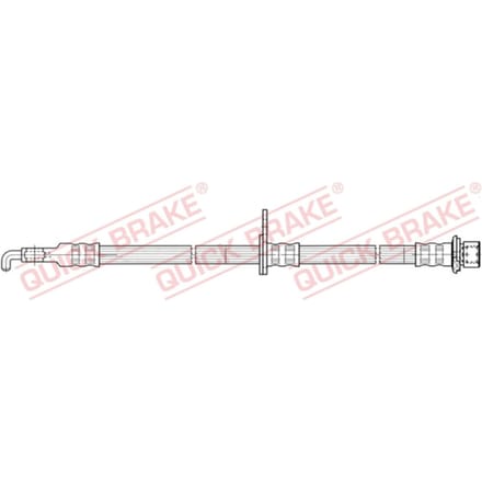 Remleiding QUICK BRAKE 50.828, rechts
