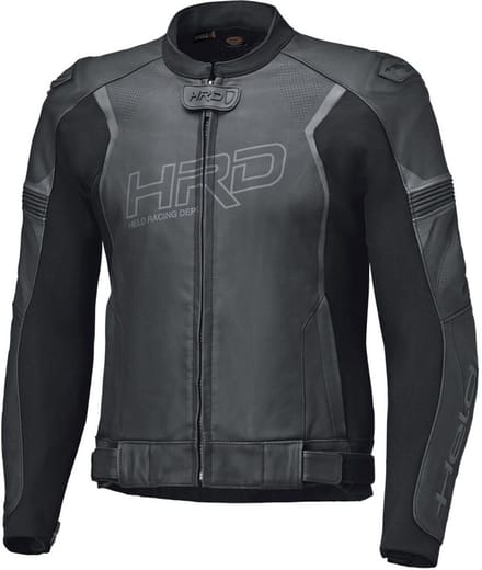 Held Street Rocket 4 Zwart Antraciet Leren Motorjas - Jas