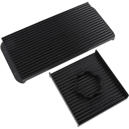Vis Aas Rollerplaat 8mm ABS Plastic Draagbaar Vis Aas Rolbord voor het Maken van Gladde en black