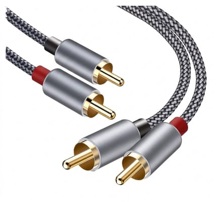 RCA Audiokabel 5 Meter - Tulp Kabel Stereo Audio Verbindingskabel