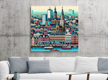 Kunstprint | Wanddecoratie | Dibond | 50 × 50 cm