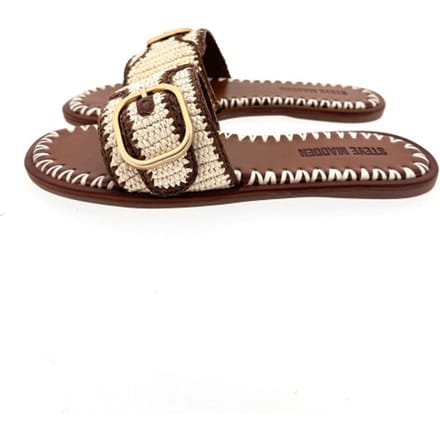 Steve Madden Seabreeze slipper bruin / combi, 41 / 7