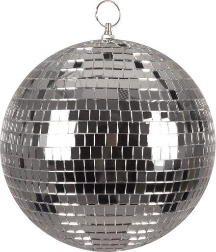 Boland - Discobal (M) zilver - Glitter & Glamour - Glamour - 80's - NYE - Oudjaarsavond
