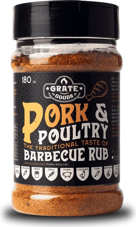 Grate Goods - Pork & Poultry Barbecue Rub - 180 gr