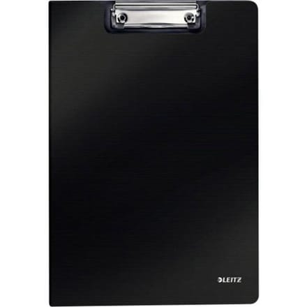 Leitz Solid - clipboard folder - for A4 - capacity: 75 sheets - black