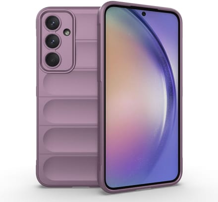Solidenz AeroGrip geschikt voor Samsung Galaxy A35 hoesje - Paars