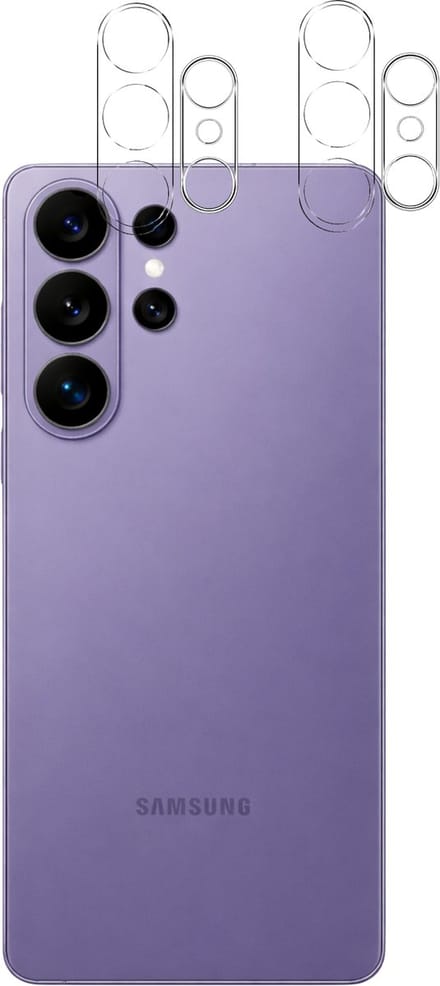 Camera Protector geschikt voor Samsung Galaxy S26 Ultra - 2 stuks van glas Transparante glazen