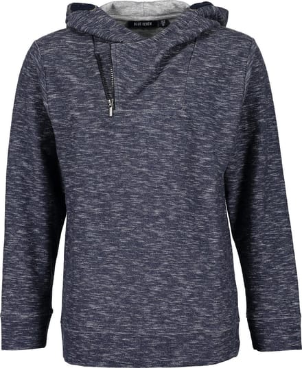 Blue Seven - Hoodie - jongens - Blauw Melee - Maat 152