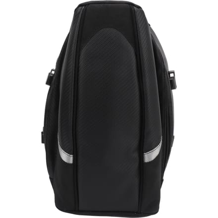 Motorfiets Achtertas Waterdichte Bagageopslag Uitbreidbare Rugzak Achterzadel Zadeltas 14.5?18,5L black