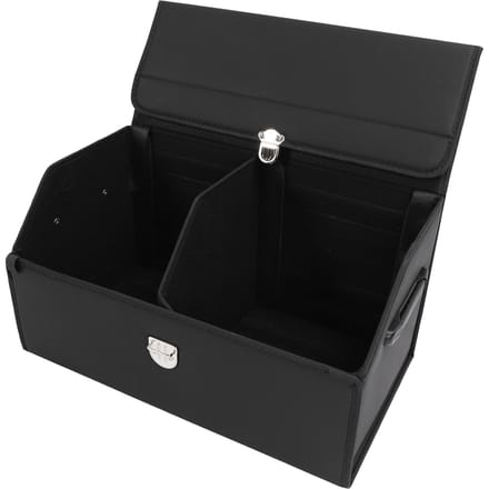 Auto Kofferbak Organizer 60L Grote Capaciteit Opvouwbaar Multifunctioneel 66 X 32 X 29cm Draagbaar Kofferbak black