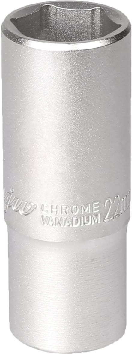 MJW - Dopsleuteldop - 22mm - 1/2" - Verlengt