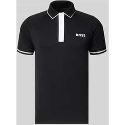 regular fit poloshirts met contrasterende details