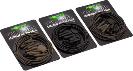 Korda Dark Matter Leadclip Action Pack S