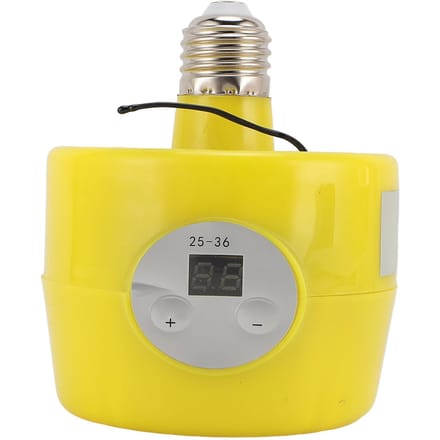 Kippen Warmtelamp Lamp Efficiënte Verwarming Veilig Multifunctioneel Reptielen Zonneplaatslamp Licht voor yellow