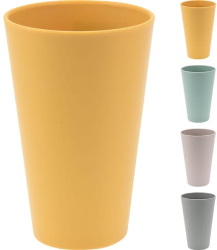 Beker gerecycled kunststof 400ml