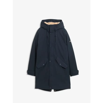 Fishtail parka met voering van sherpa en capuchon Aigle Gore-Tex