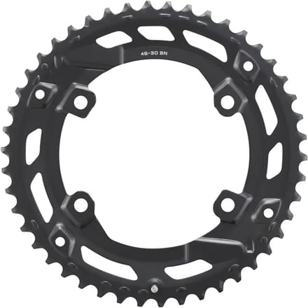 Shimano Cues U6000-2 80 Bcd Kettingblad Zilver 46t
