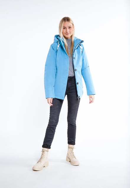 ICEBOUND winterjas Klima Iglo Dames ijsblauw