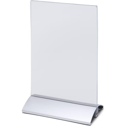 Menukaarthouder IEZZY staand A5 aluminium voet