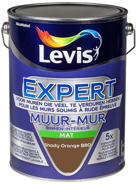 Levis - Expert Muur Binnen Mix - Shady Orange B80 - Mengverf - 5 L