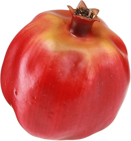 Granaatappel sierfruit kunst rode raamdecoratie 10,5cm