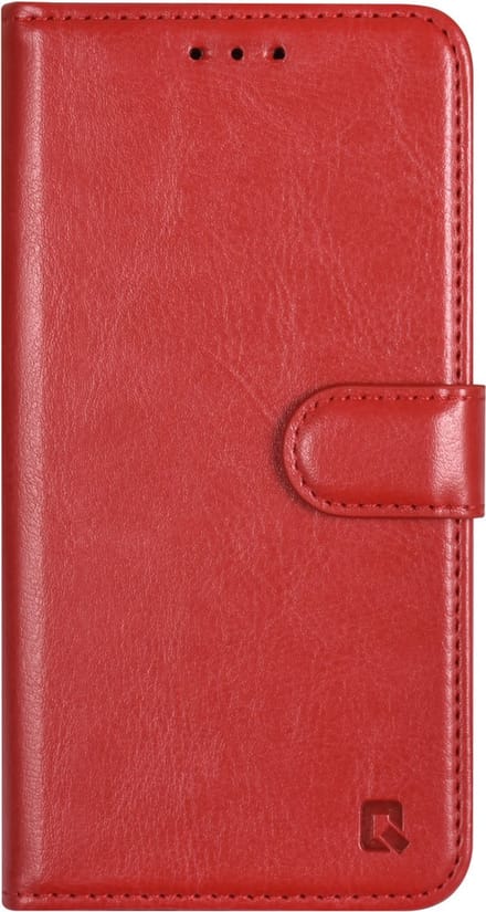 UNIQ Accessory Galaxy S23 Plus Book Case hoesje - Pasjeshouder voor 3 pasjes - Magneetsluiting - Hanger - Rood