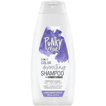 Punky Colour - 3-in-1 Color Depositing Shampoo + Conditioner Lavenderapturous 250ml
