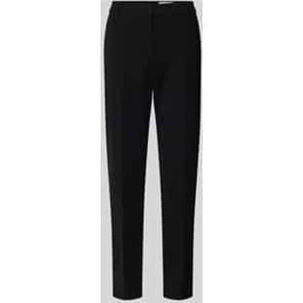 Stoffen broek met achterzak
