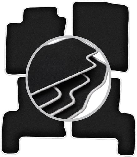 CARLUX-SILVER automatten voor: Suzuki Grand Vitara XL7 SUV (2002-2005)