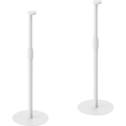 Vloerstandaard set voor Sonos Era 100 en 300 - 2 stuks - Hoogte verstelbaar - Basic - Wit